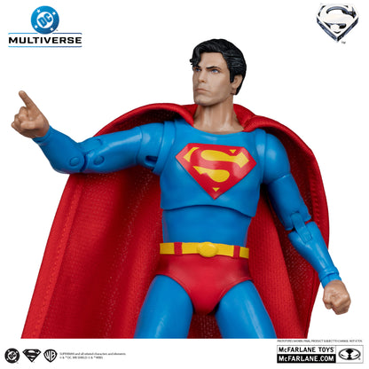 McFarlane Toys Superman: The Movie 1978 Superman Deluxe Theatrical Edition
