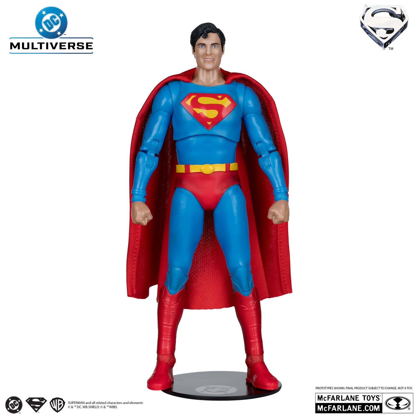 McFarlane Toys Superman: The Movie 1978 Superman Deluxe Theatrical Edition