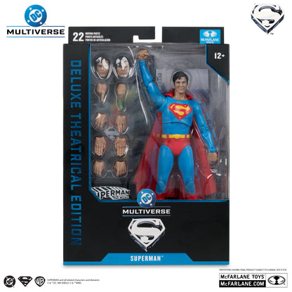 McFarlane Toys Superman: The Movie 1978 Superman Deluxe Theatrical Edition