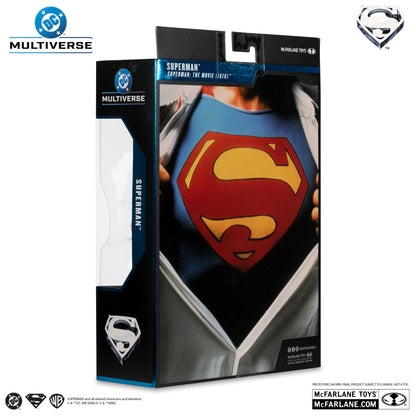McFarlane Toys Superman: The Movie 1978 Superman Deluxe Theatrical Edition