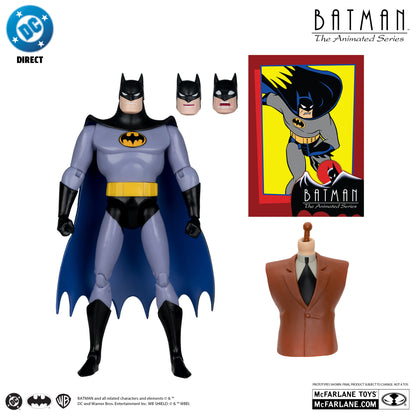 McFarlane Toys Batman: The Animated Series Build-A-Figure Wave 7 Set 4 Action Figures