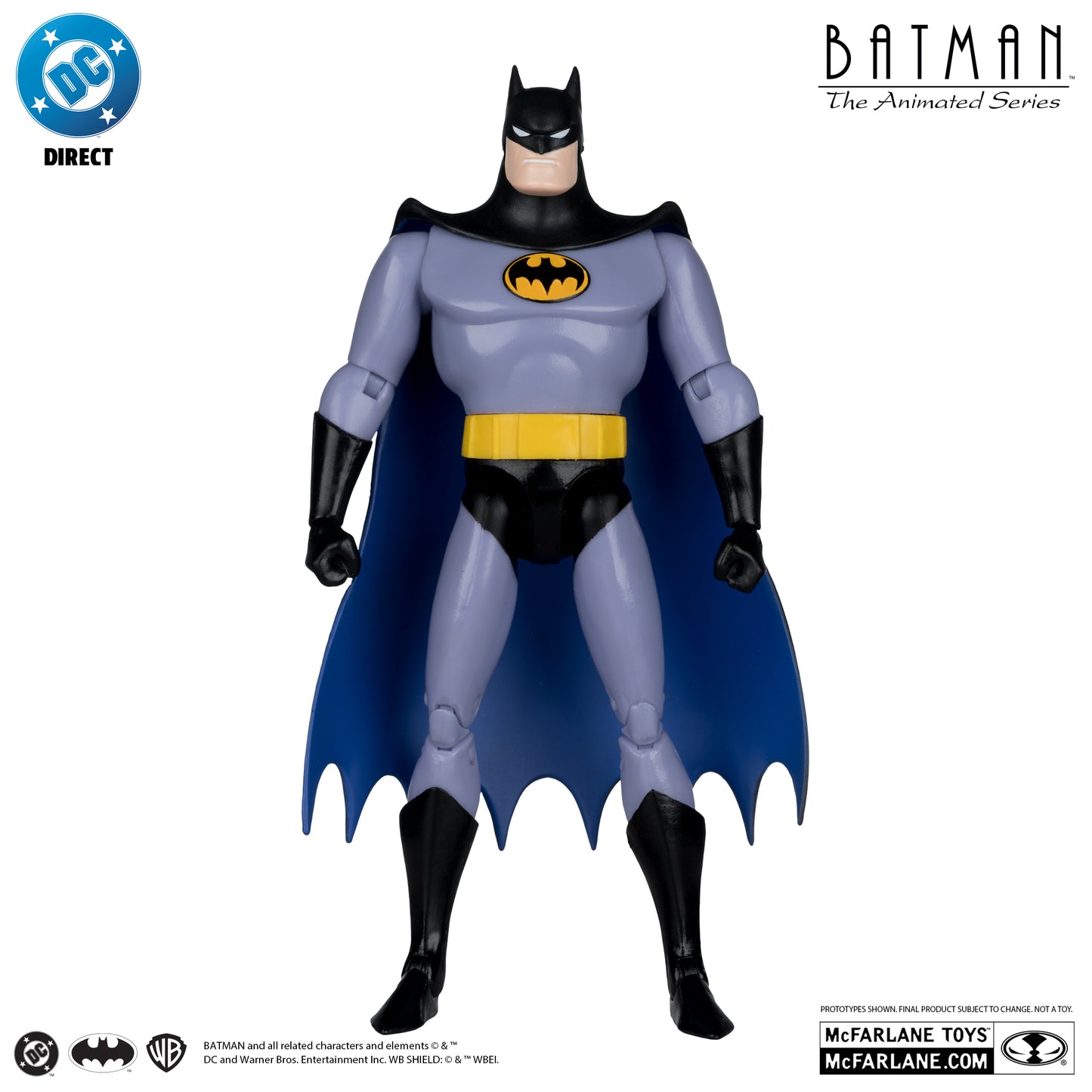 McFarlane Toys Batman: The Animated Series Batman With Alternate Expressions