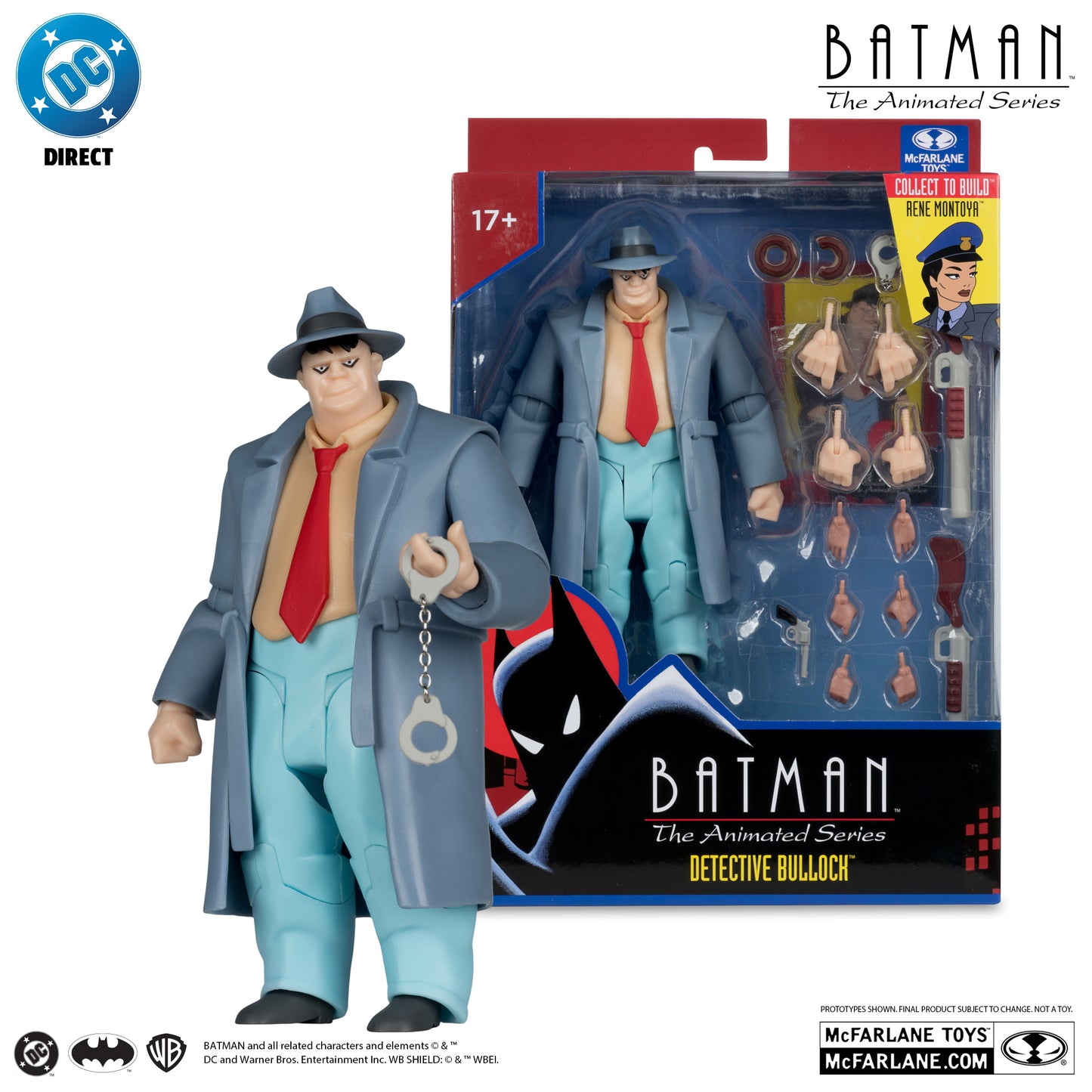 McFarlane Toys Batman: The Animated Series Detective Bullock