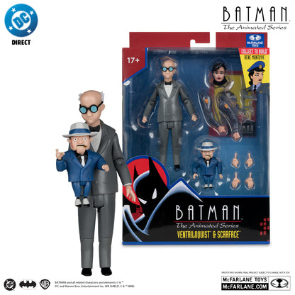 McFarlane Toys Batman: The Animated Series Ventriloquist & Scarface