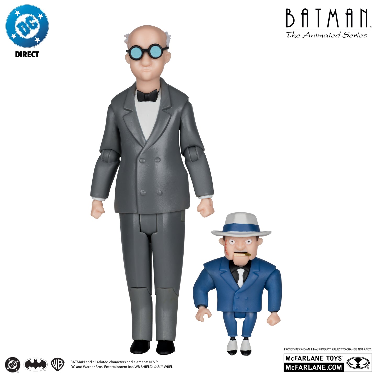 McFarlane Toys Batman: The Animated Series Ventriloquist & Scarface