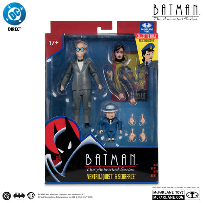 McFarlane Toys Batman: The Animated Series Ventriloquist & Scarface