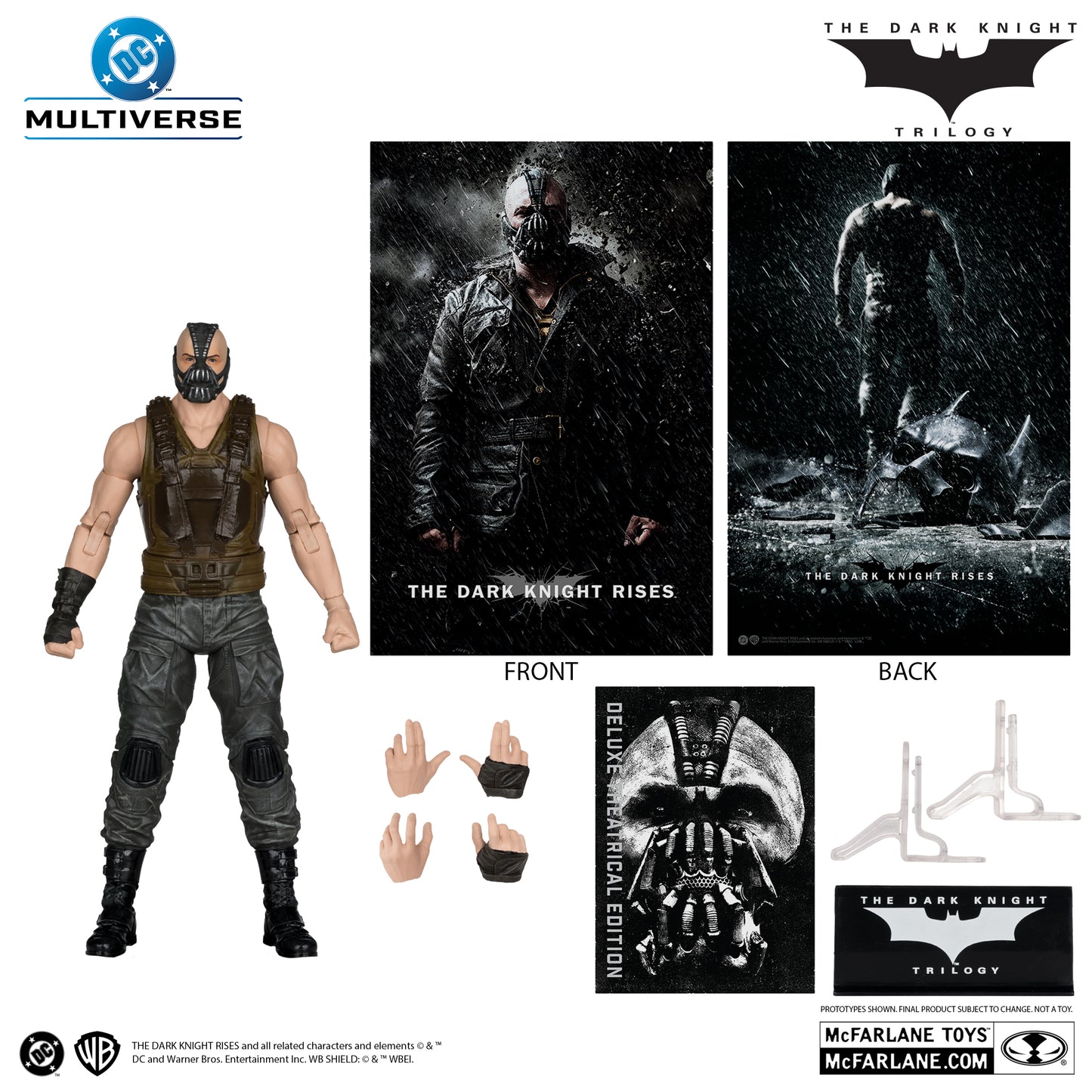 McFarlane Toys The Dark Knight Rises Bane Deluxe Theatrical Edition