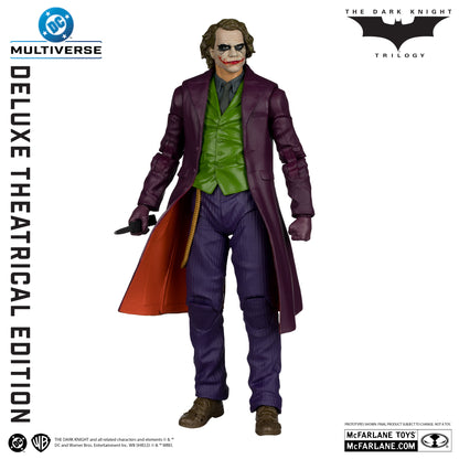 McFarlane Toys The Dark Knight The Joker Deluxe Theatrical Edition