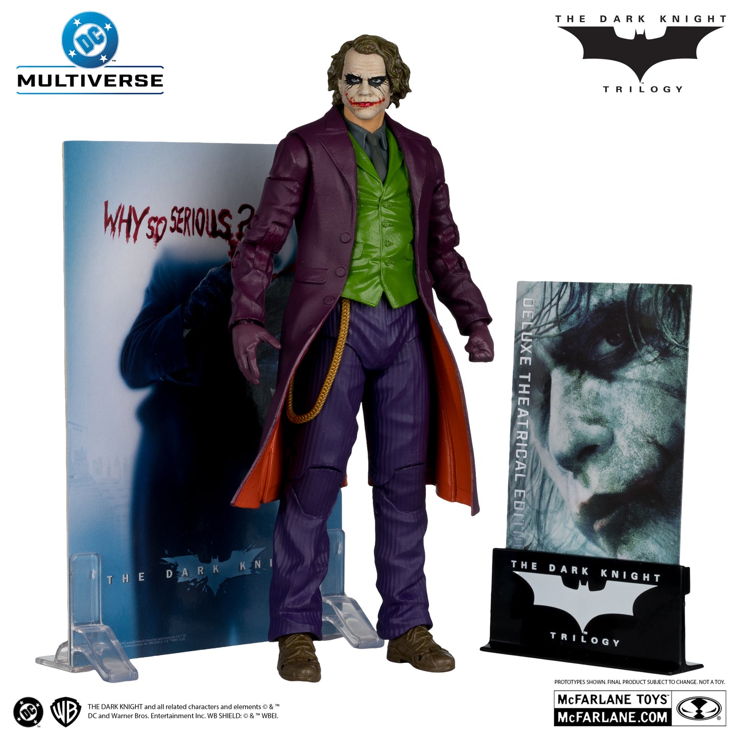 McFarlane Toys The Dark Knight The Joker Deluxe Theatrical Edition