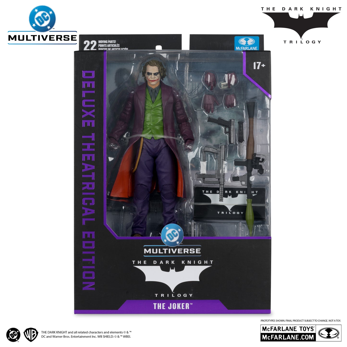 McFarlane Toys The Dark Knight The Joker Deluxe Theatrical Edition