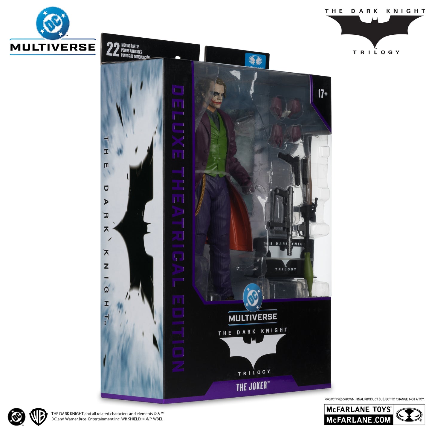 McFarlane Toys The Dark Knight The Joker Deluxe Theatrical Edition