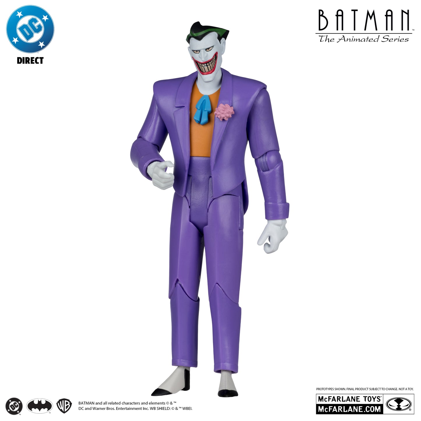 McFarlane Toys Batman: The Animated Series Build-A-Figure Wave 7 Set 4 Action Figures