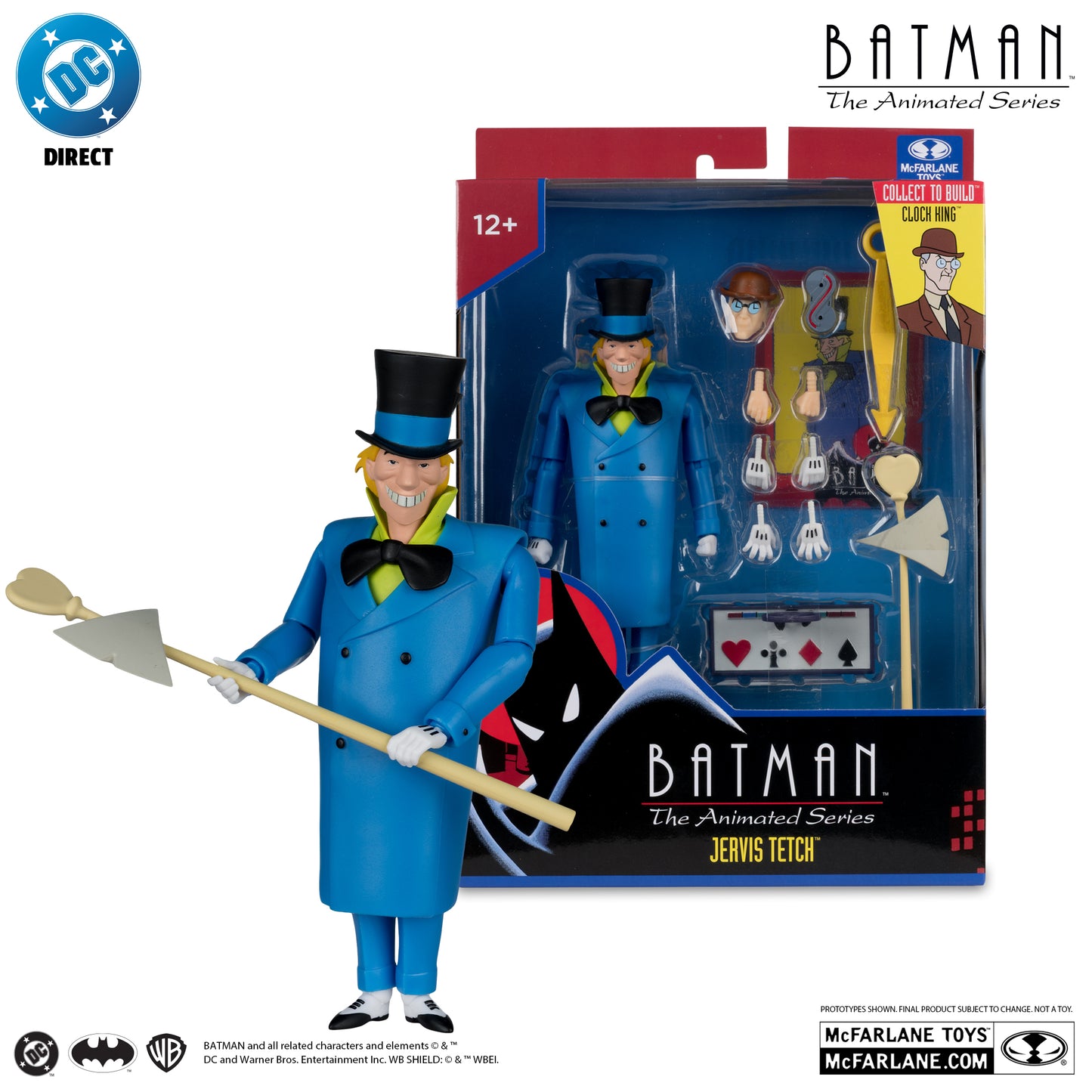 McFarlane Toys Batman: The Animated Series Jervis Tetch - Mad Hatter -