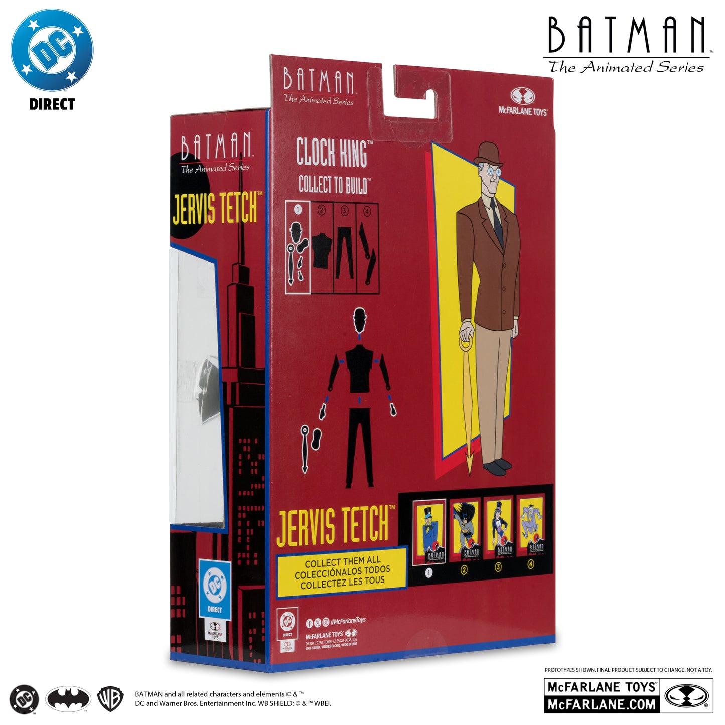 McFarlane Toys Batman: The Animated Series Jervis Tetch - Mad Hatter -