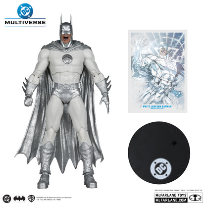 McFarlane Toys White Lantern Batman Brightest Day Red Platinum Edition