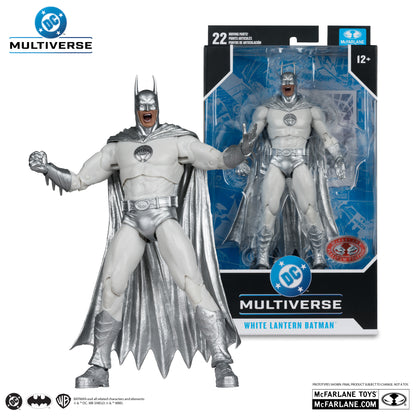 McFarlane Toys White Lantern Batman Brightest Day Red Platinum Edition