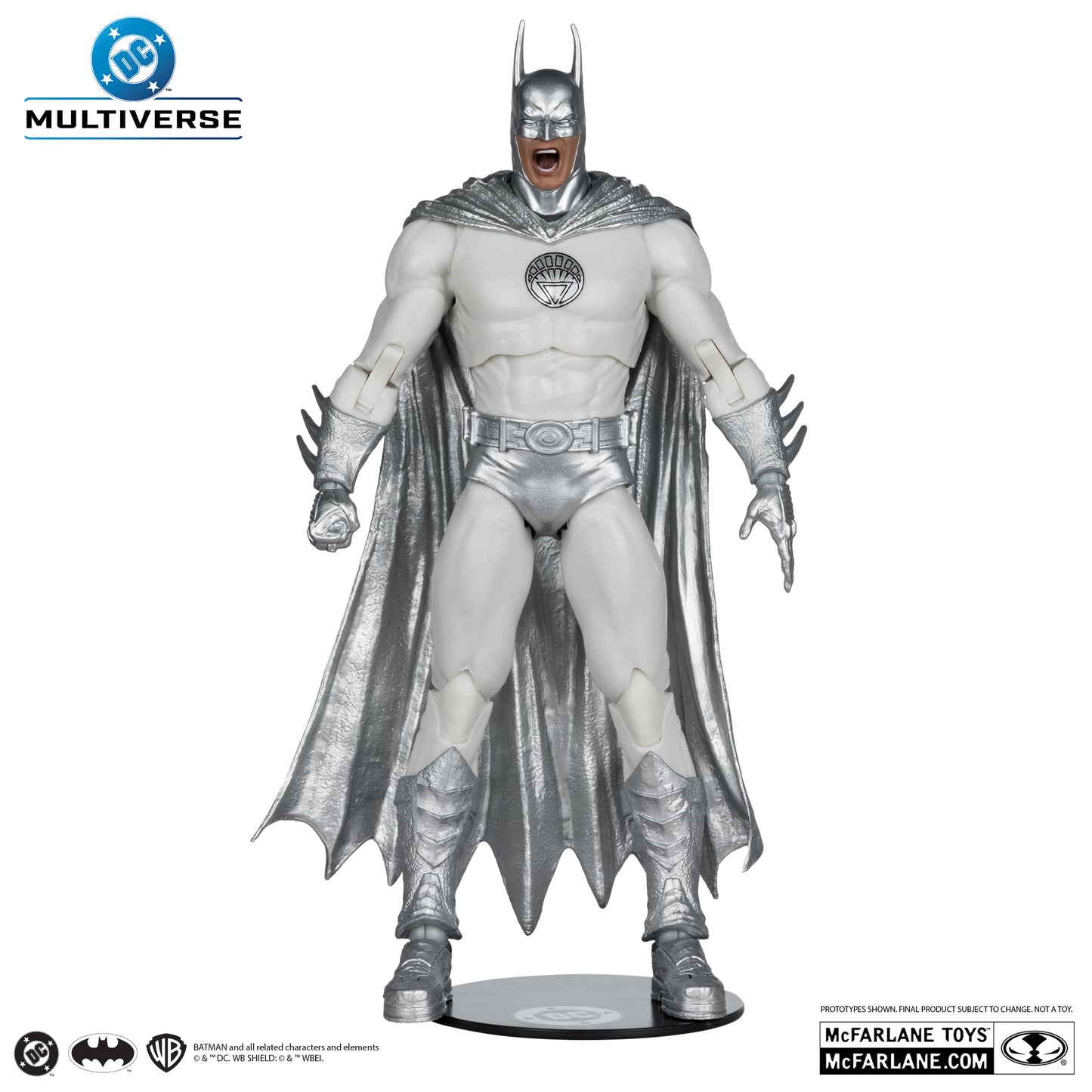 McFarlane Toys White Lantern Batman Brightest Day Red Platinum Edition