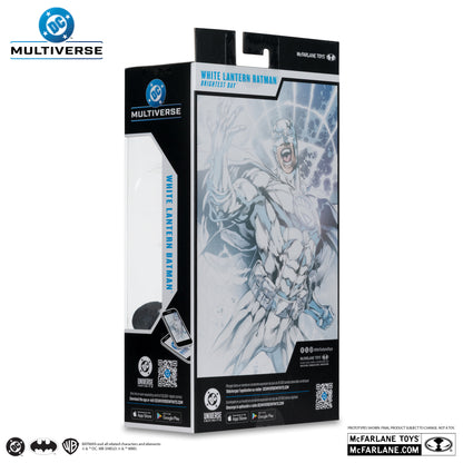 McFarlane Toys White Lantern Batman Brightest Day Red Platinum Edition