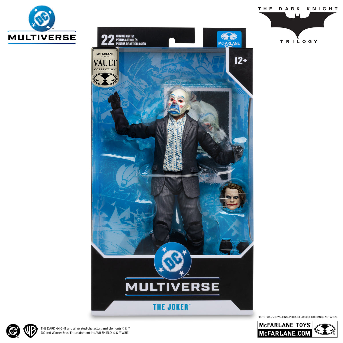 McFarlane Toys The Joker (Bank Robber) - The Dark Knight - Vault Collection