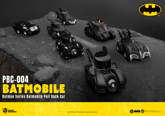 Beast Kingdom PBC-004 Batman Series Batmobile Pull Back Car Blind Box Set (6pcs)