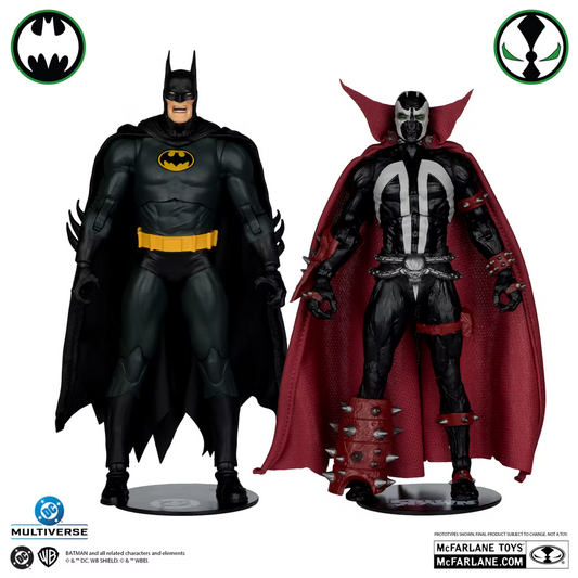 McFarlane Toys Batman & Spawn Collector Edition 2 Pack Gold Label