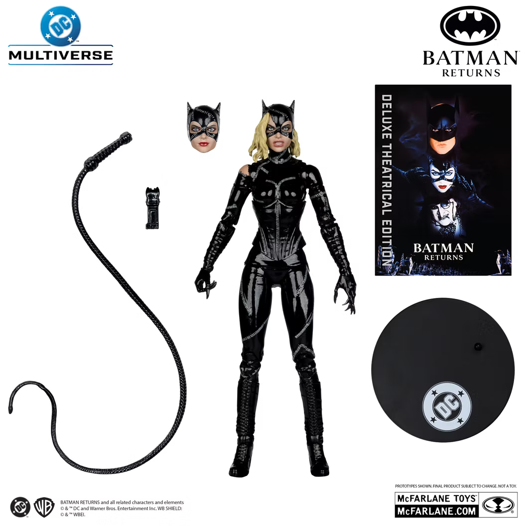 McFarlane Toys Batman Returns Catwoman - Battle Damage - Deluxe Theatrical Edition