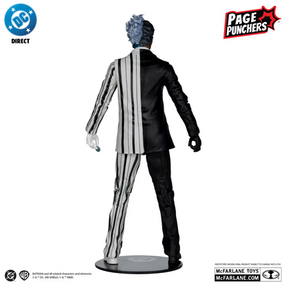 McFarlane Toys DC Page Punchers Batman '89 Two Face Red Platinum Edition