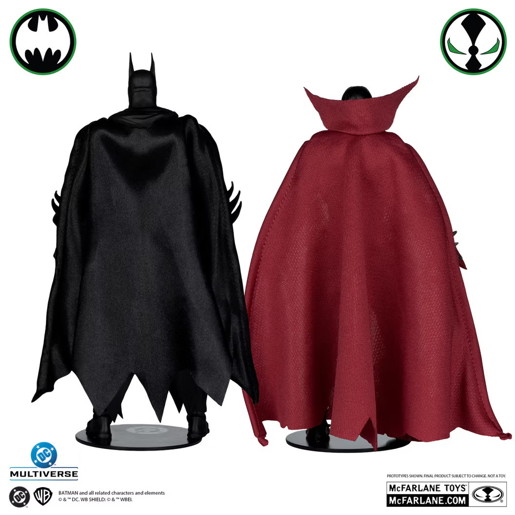 McFarlane Toys Batman & Spawn Collector Edition 2 Pack Gold Label