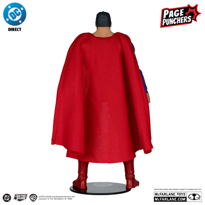 McFarlane Toys DC Page Punchers Justice #1 Superman Red Platinum Edition