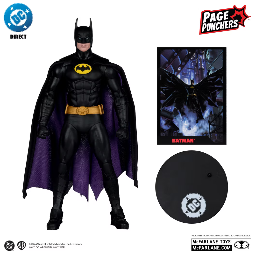McFarlane Toys DC Page Punchers Batman '89 Batman
