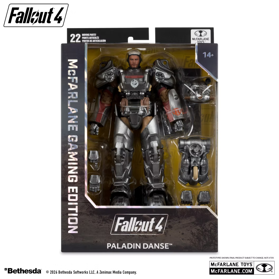 McFarlane Toys Fallout 4 Paladin Danse Gaming Edition