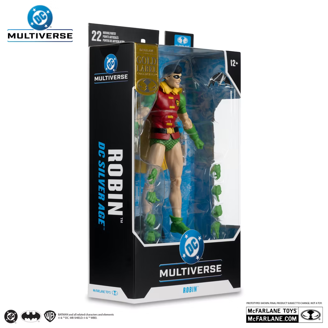 McFarlane Toys Robin DC Silver Age Gold Label