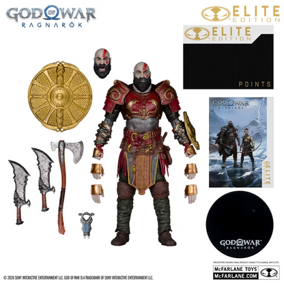 McFarlane Toys God Of War Ragnarök Kratos Ares Armor Elite Edition