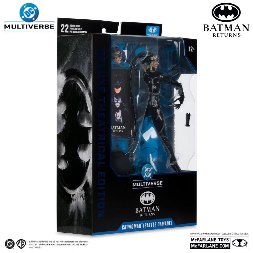 McFarlane Toys Batman Returns Catwoman - Battle Damage - Deluxe Theatrical Edition