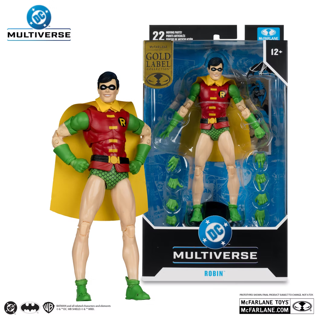 McFarlane Toys Robin DC Silver Age Gold Label