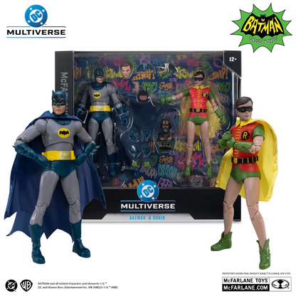 McFarlane Toys Batman 1966 Batman & Robin Collector Edition 2 Pack