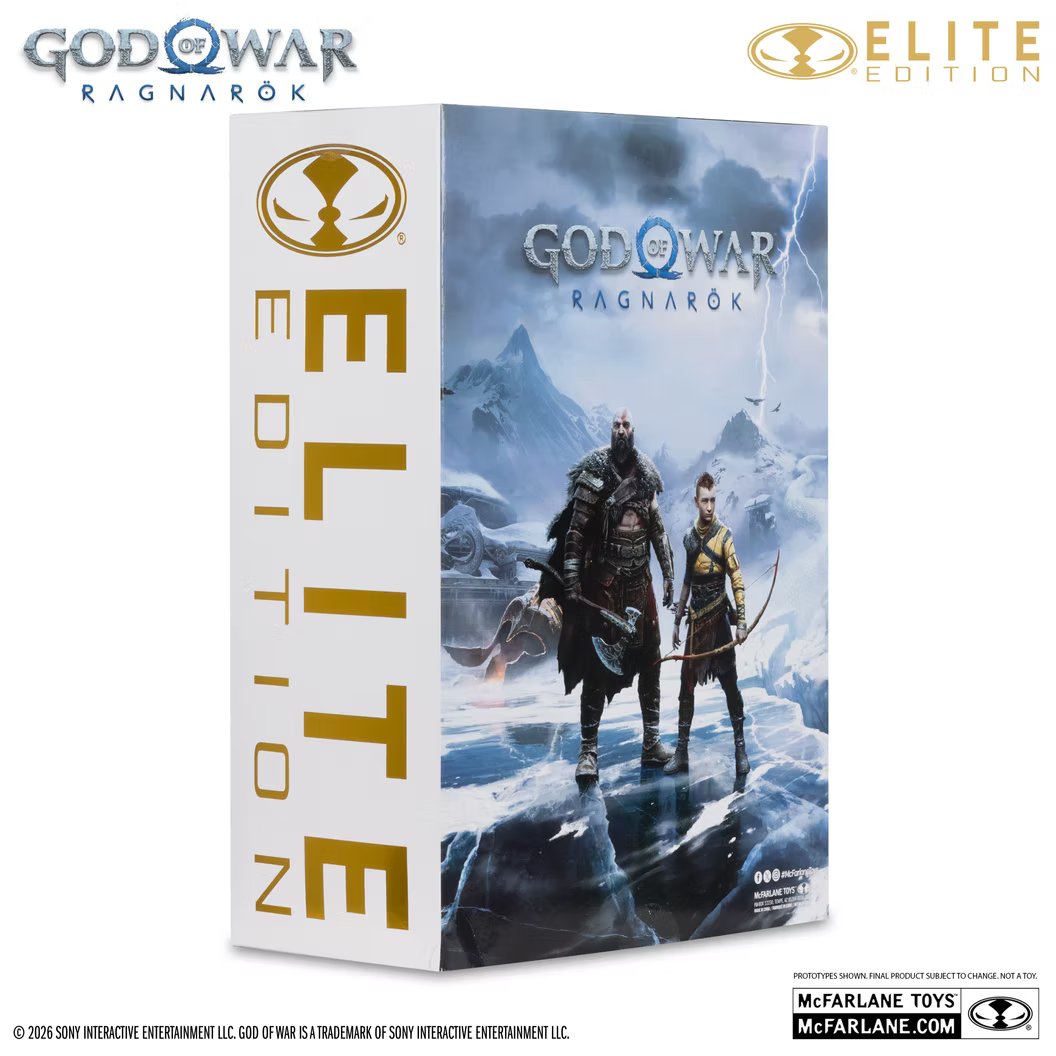 McFarlane Toys God Of War Ragnarök Kratos Ares Armor Elite Edition