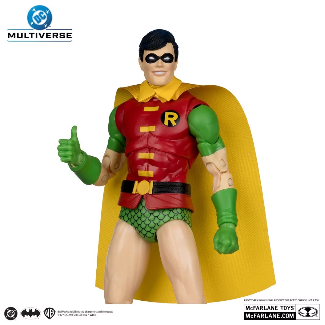 McFarlane Toys Robin DC Silver Age Gold Label