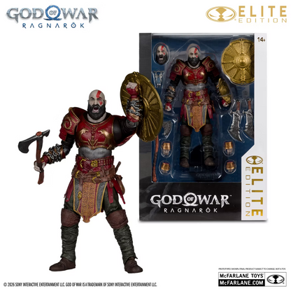 McFarlane Toys God Of War Ragnarök Kratos Ares Armor Elite Edition