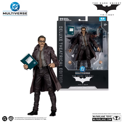 McFarlane Toys The Dark Knight Commissioner Gordon Deluxe Theatrical Edition
