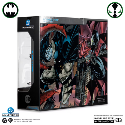 McFarlane Toys Batman & Spawn Collector Edition 2 Pack Gold Label