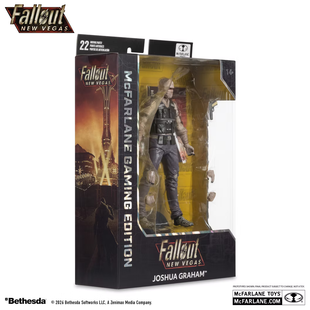 McFarlane Toys Fallout New Vegas Joshua Graham Gaming Edition