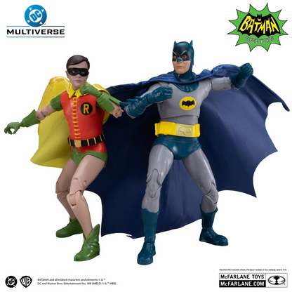 McFarlane Toys Batman 1966 Batman & Robin Collector Edition 2 Pack