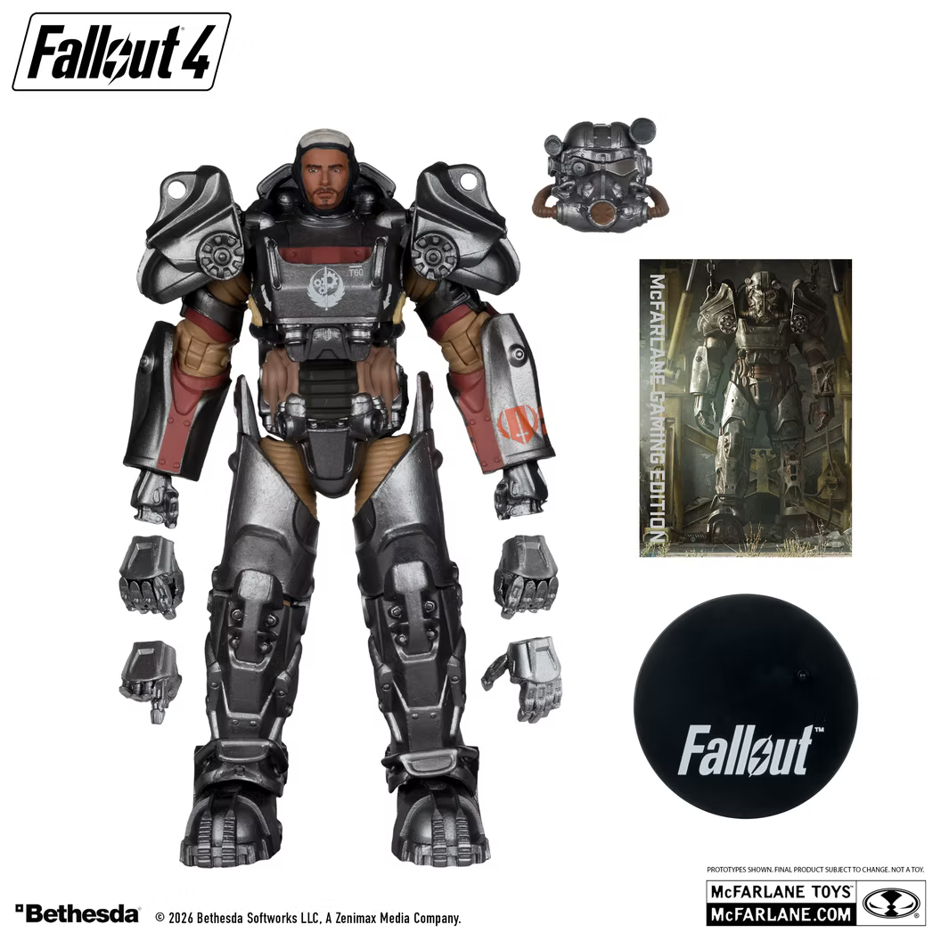 McFarlane Toys Fallout 4 Paladin Danse Gaming Edition