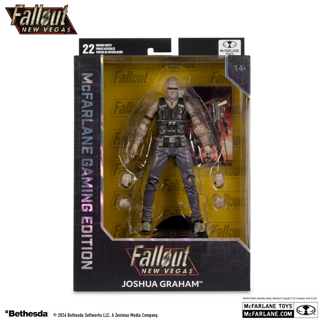 McFarlane Toys Fallout New Vegas Joshua Graham Gaming Edition