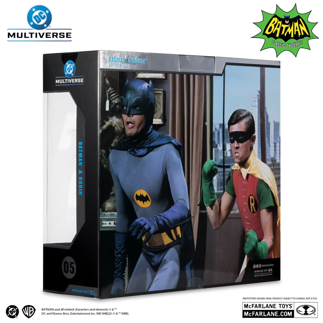 McFarlane Toys Batman 1966 Batman & Robin Collector Edition 2 Pack