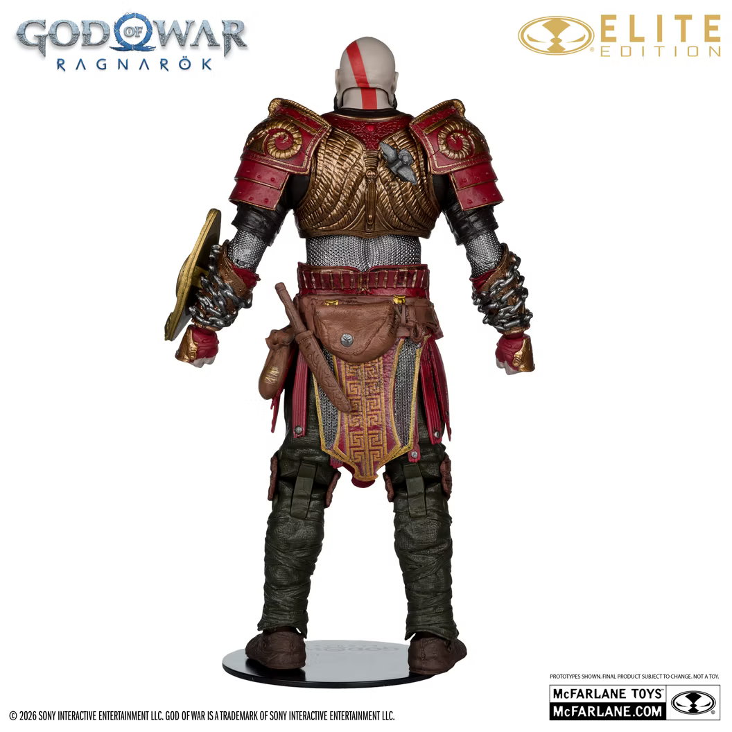 McFarlane Toys God Of War Ragnarök Kratos Ares Armor Elite Edition