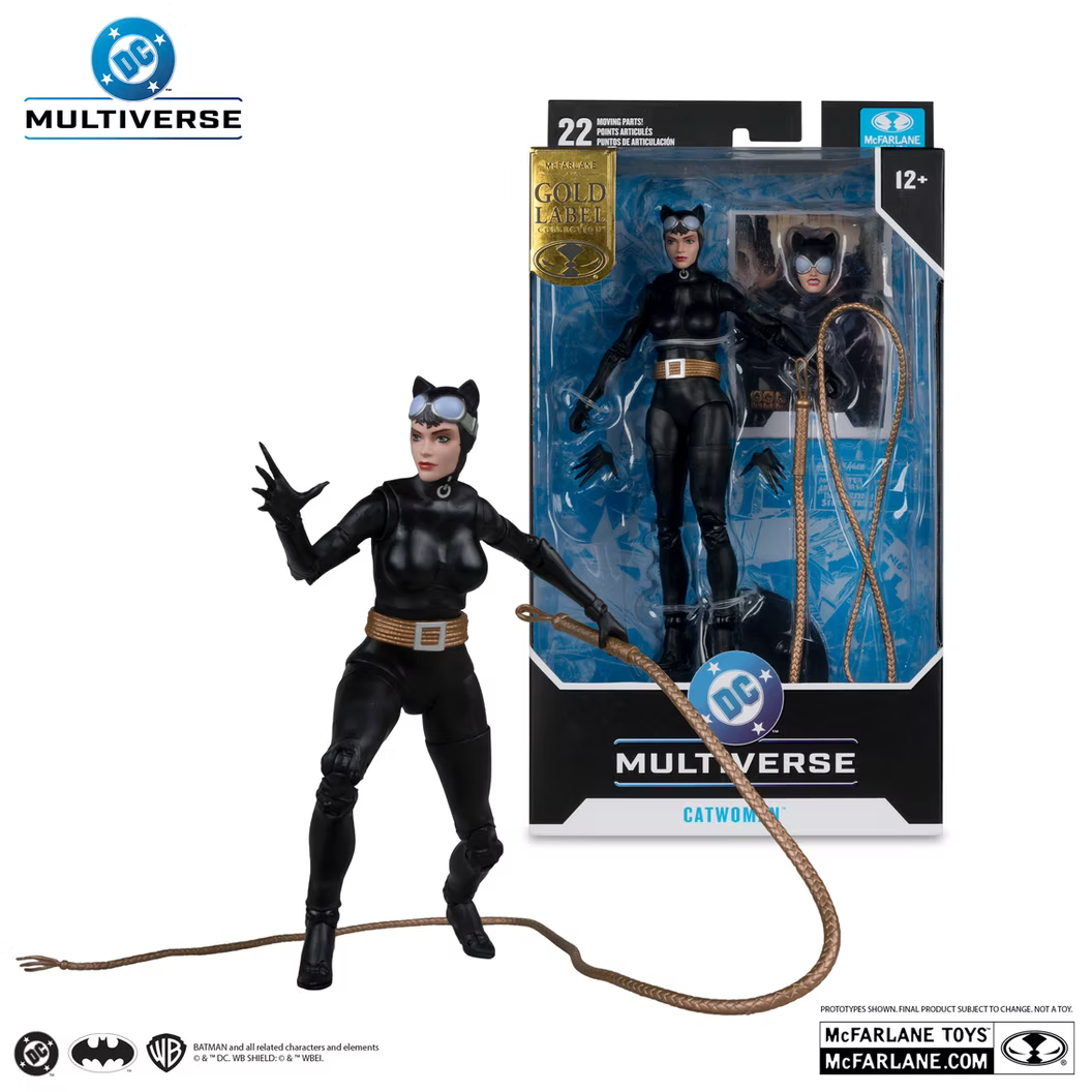 McFarlane Toys Catwoman Batman: Hush Gold Label