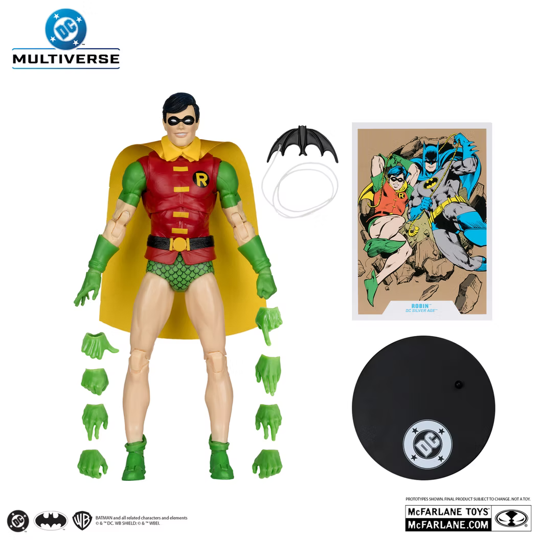 McFarlane Toys Robin DC Silver Age Gold Label