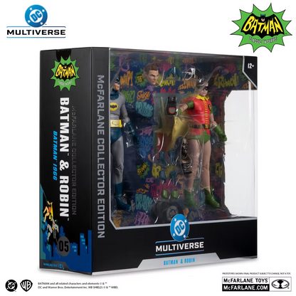 McFarlane Toys Batman 1966 Batman & Robin Collector Edition 2 Pack